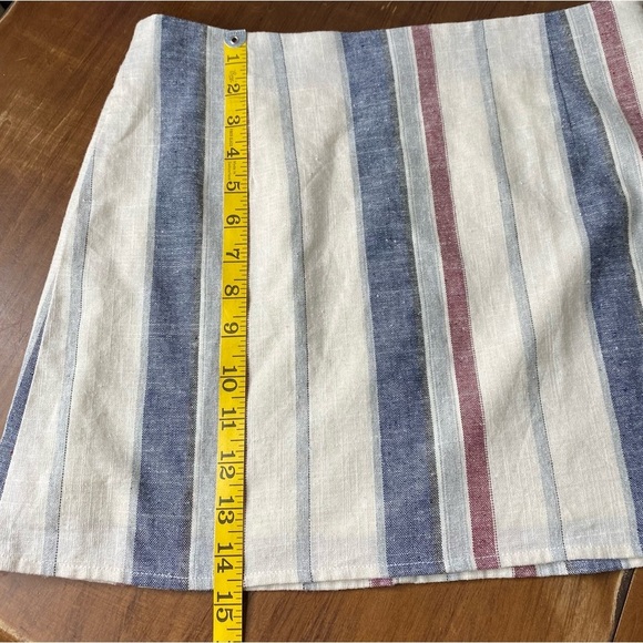 Forever 21 Striped Mini Skirt Size Medium - Picture 9 of 9